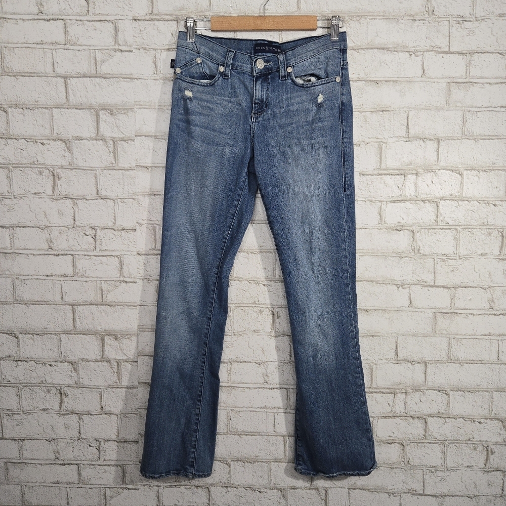 Rock & Republic Women's Medium Blue Bootcut Jeans